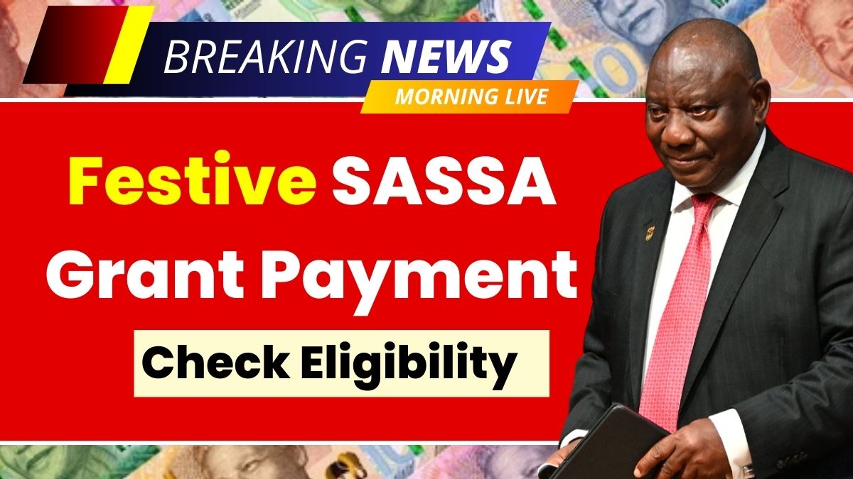 Festive SASSA Grant Payment