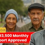 R3,500 Monthly Support Approved
