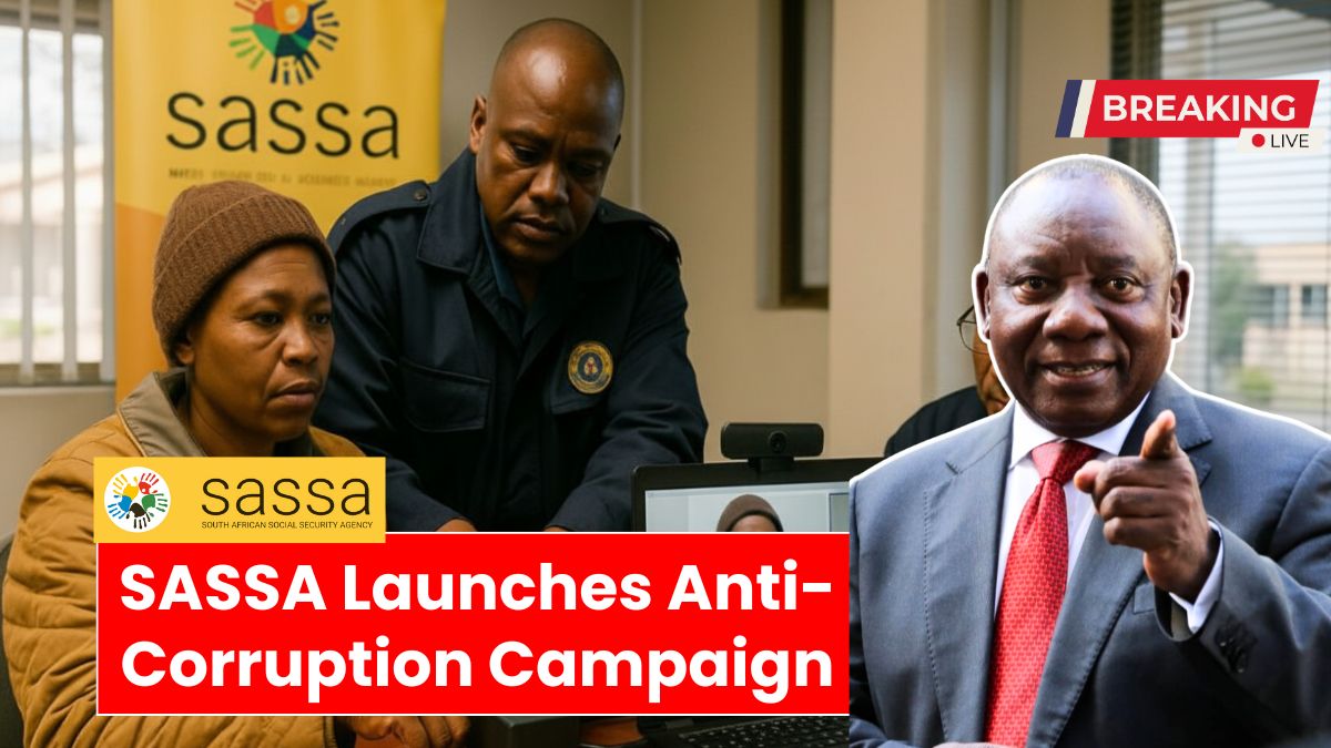 SASSA Anti-Corruption Drive