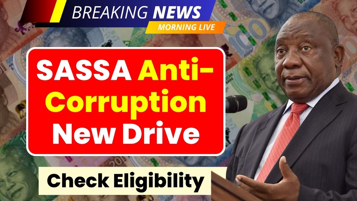 SASSA Anti-Corruption Drive