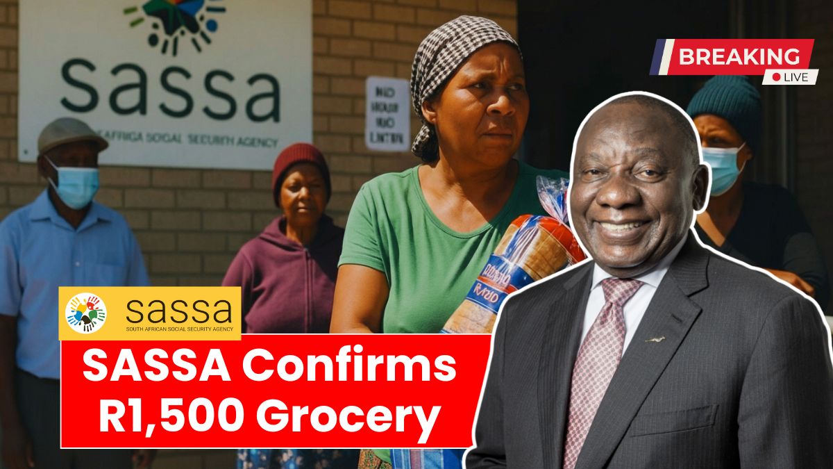 SASSA Confirms R1,500 Grocery