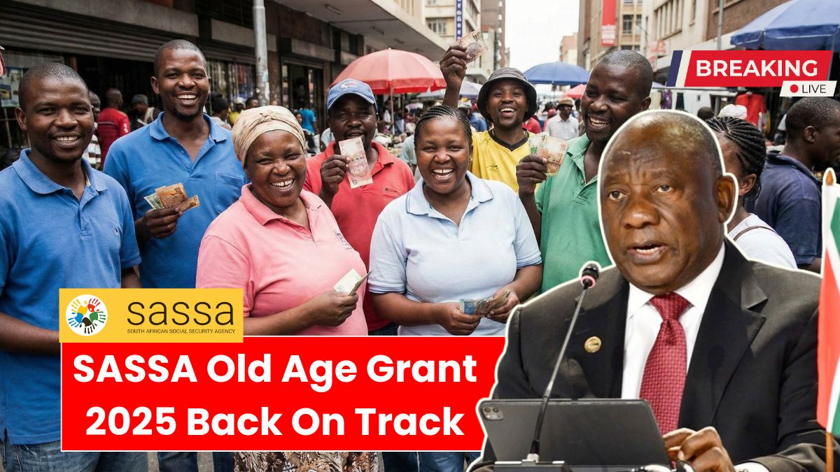 SASSA Old Age Grant 2025