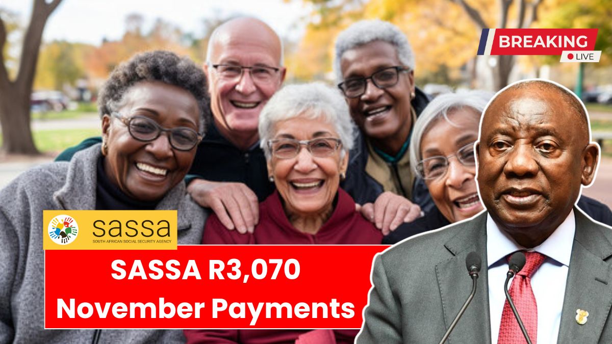 SASSA R3,070 November Payments
