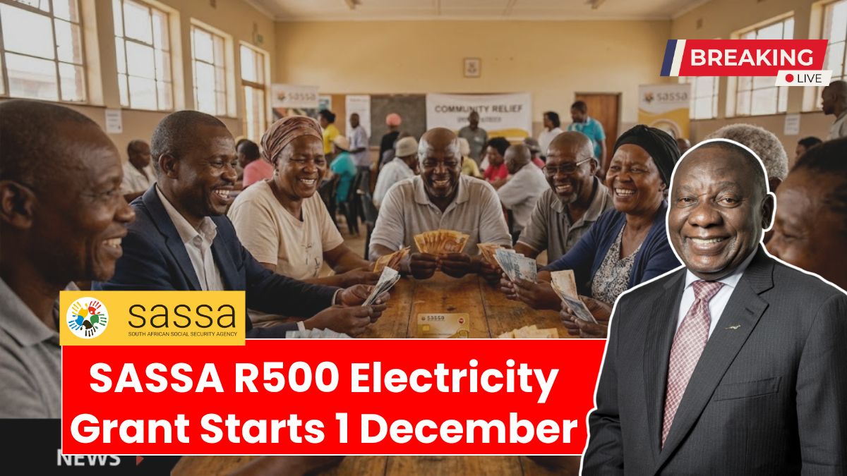 SASSA R500 Electricity Grant